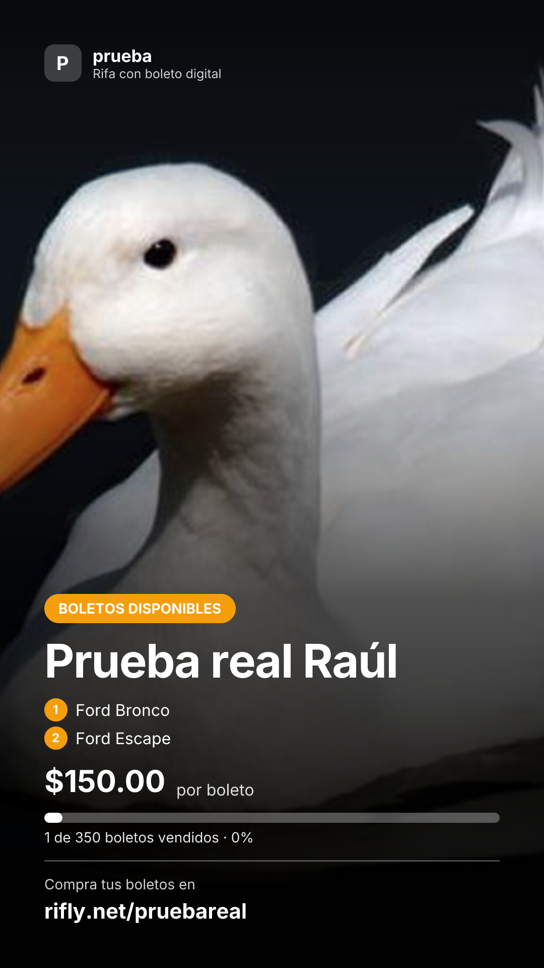 Imagen para compartir Prueba real Raúl